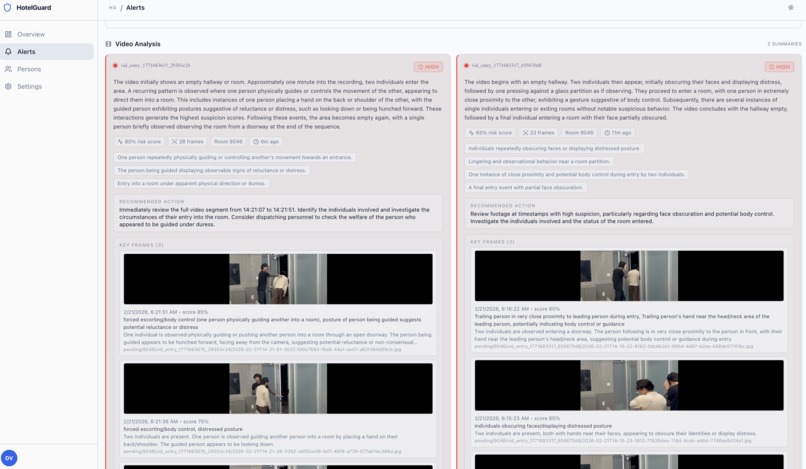 HotelGuard – screenshot 2