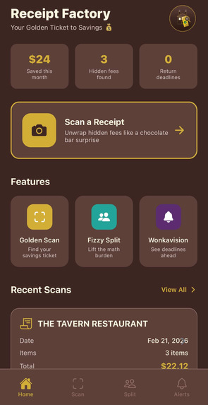 Receipt Factory – screenshot 2