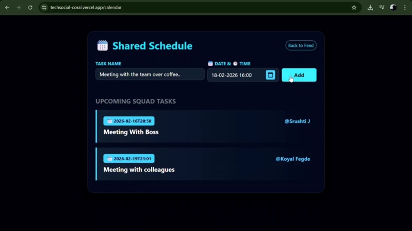 **Tech_Social** – screenshot 2