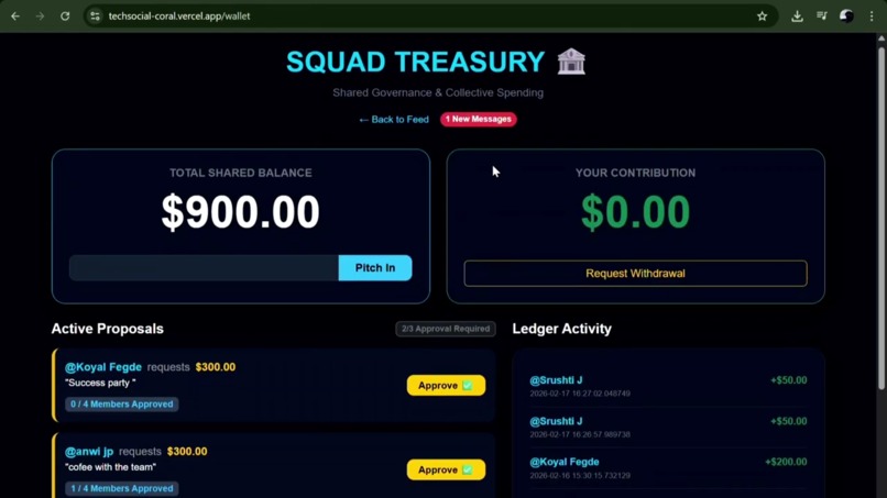 **Tech_Social** – screenshot 3