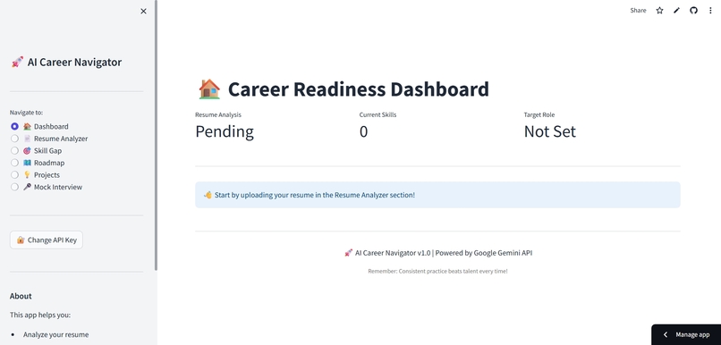 AI Career Navigator – screenshot 1