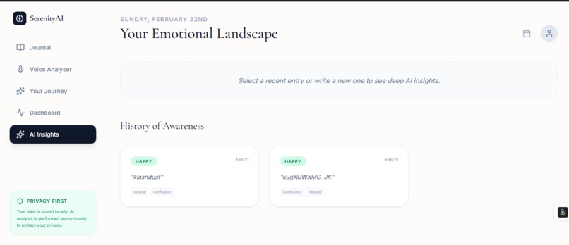 Serenity AI – screenshot 5