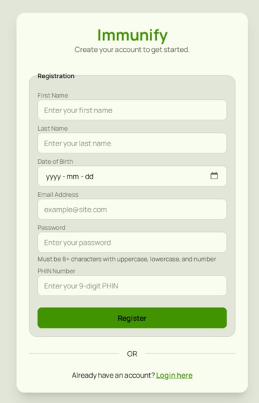 Immunify – screenshot 3