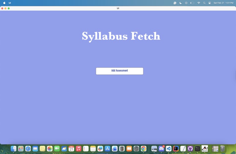 Syllabus Fetch – screenshot 1