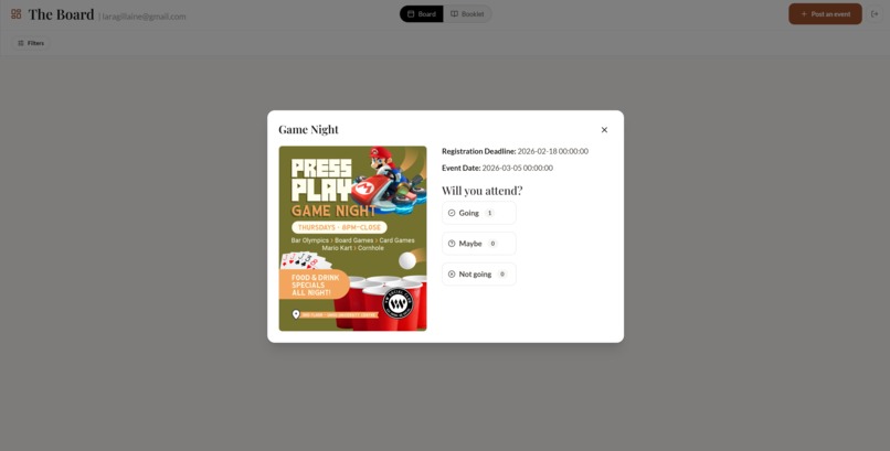 TheBoard – screenshot 1