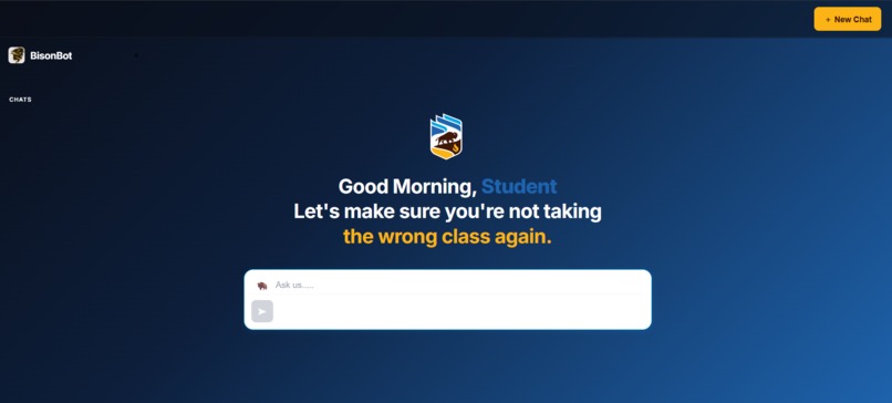 BisonBot – screenshot 1