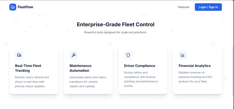 FleetFlow – screenshot 1