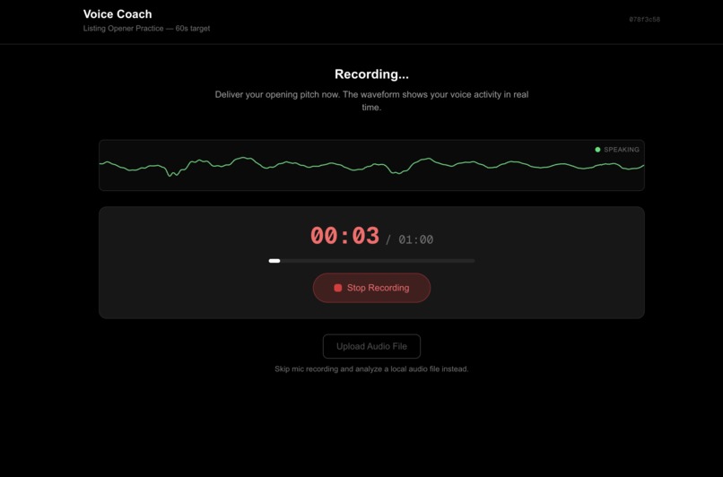 Voice Coach – screenshot 1