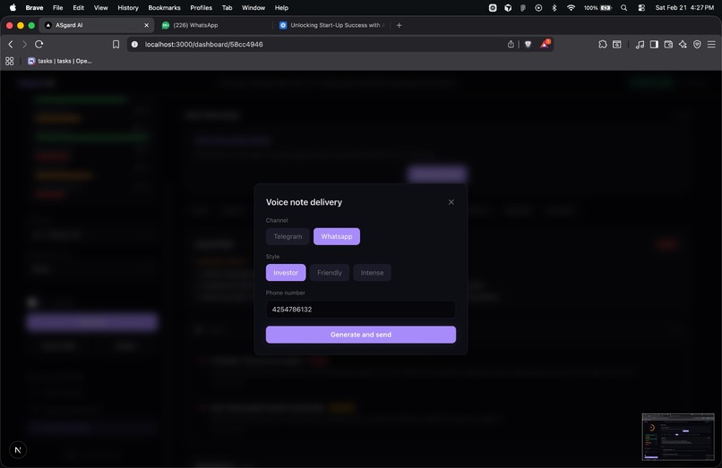 Asgard AI – screenshot 1
