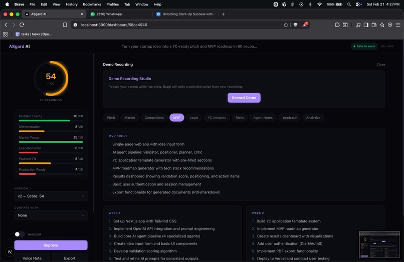 Asgard AI – screenshot 4