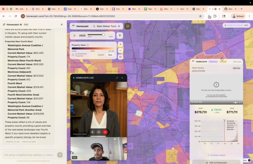 Homecastr – screenshot 1
