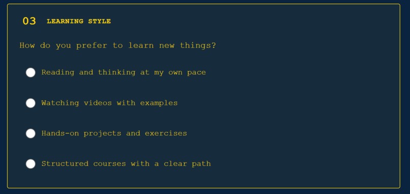 Clew Directive: A free personalized AI learning path  – screenshot 5