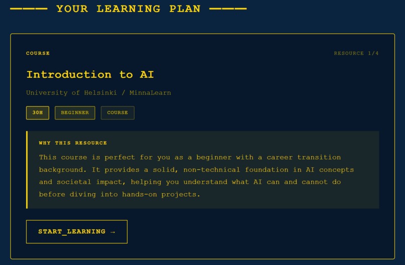 Clew Directive: A free personalized AI learning path  – screenshot 9