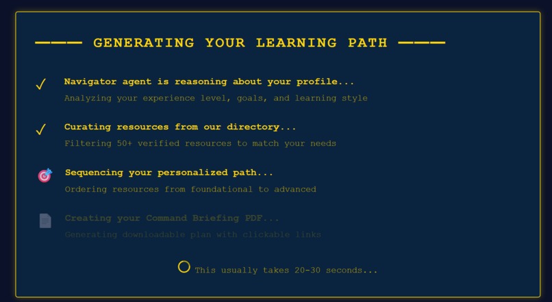 Clew Directive: A free personalized AI learning path  – screenshot 8