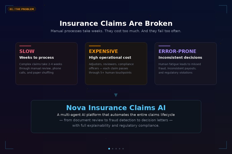 Nova Insurance Claims AI – screenshot 1