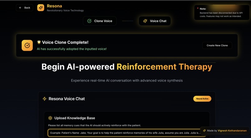 Resona AI – screenshot 3