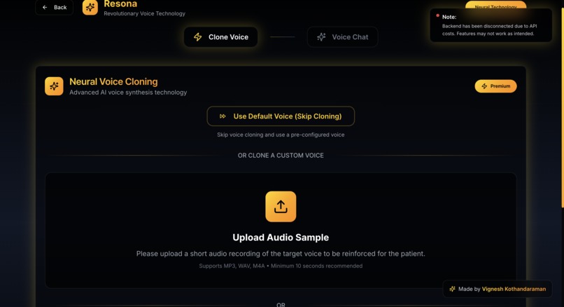 Resona AI – screenshot 2
