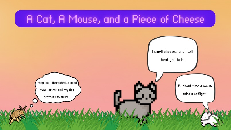 A Cat, a Mouse, and a Piece of Cheese – screenshot 1