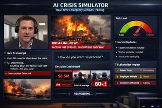 AI Crisis Simulator – Real-Time Emergency Decision Agent
