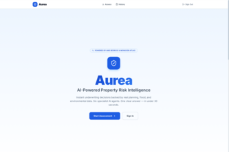 Aurea — AI-Powered Residential Insurance Underwriting