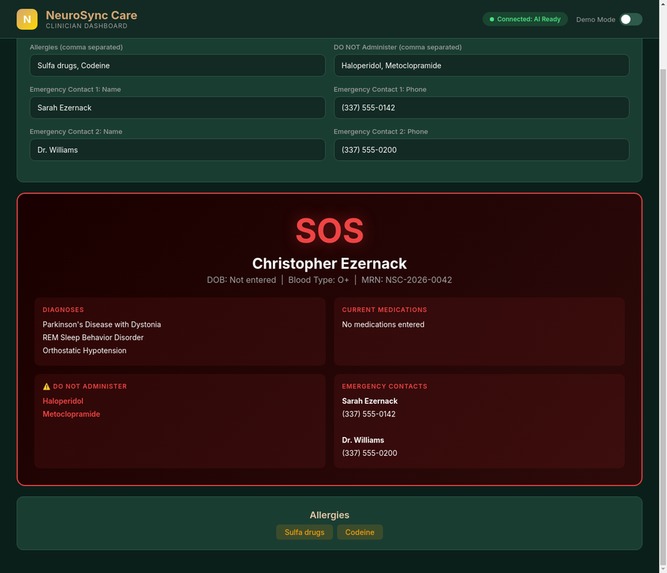 NeuroSync Care – screenshot 3