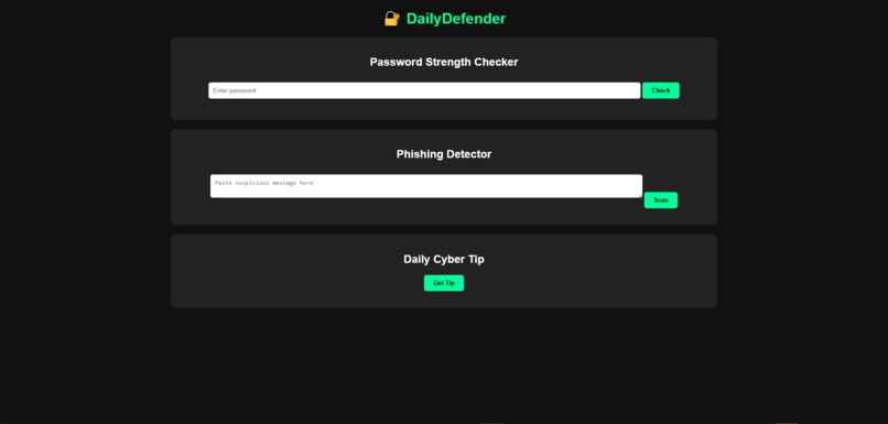 DailyDefender – screenshot 1