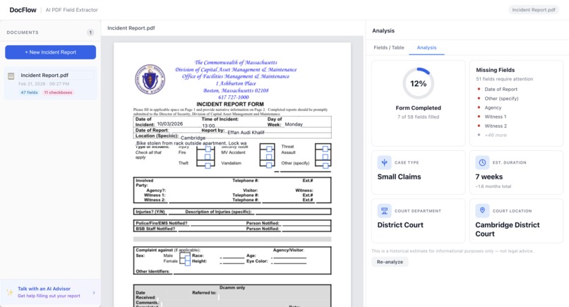 DocFlow  – screenshot 2