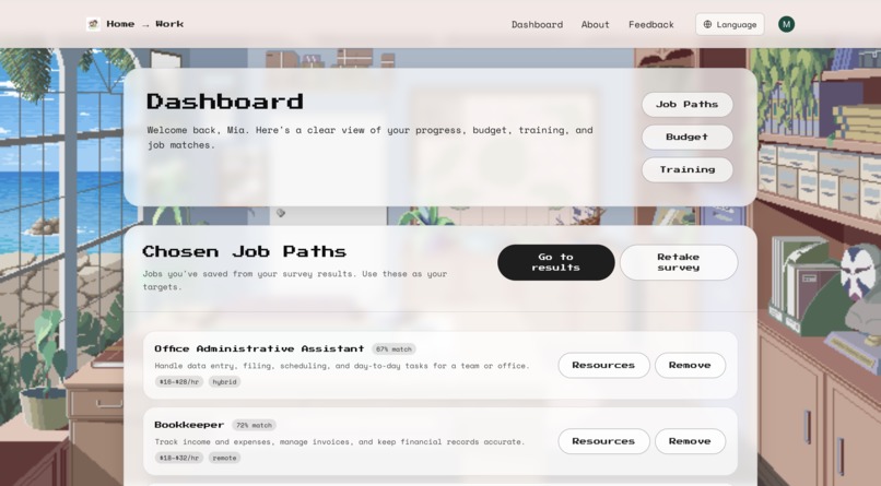 Home2Work – screenshot 3