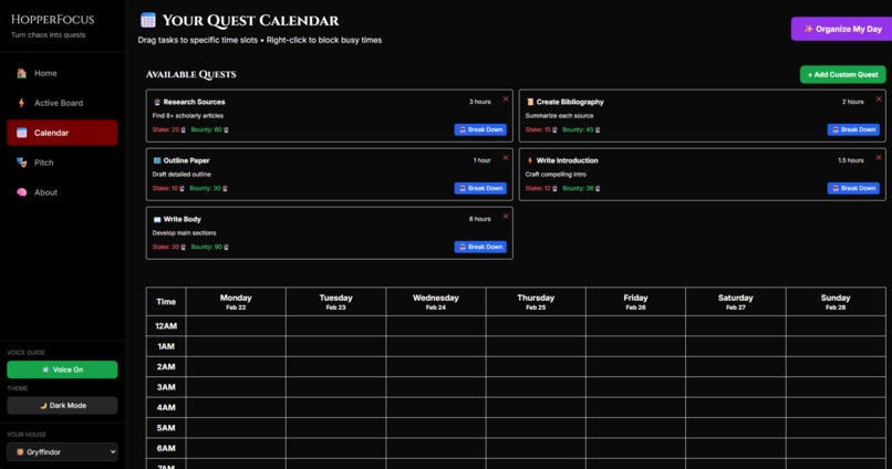 HopperFocus – screenshot 2