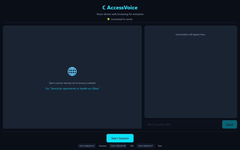 AccessVoice - Voice Driven Browsing – screenshot 3