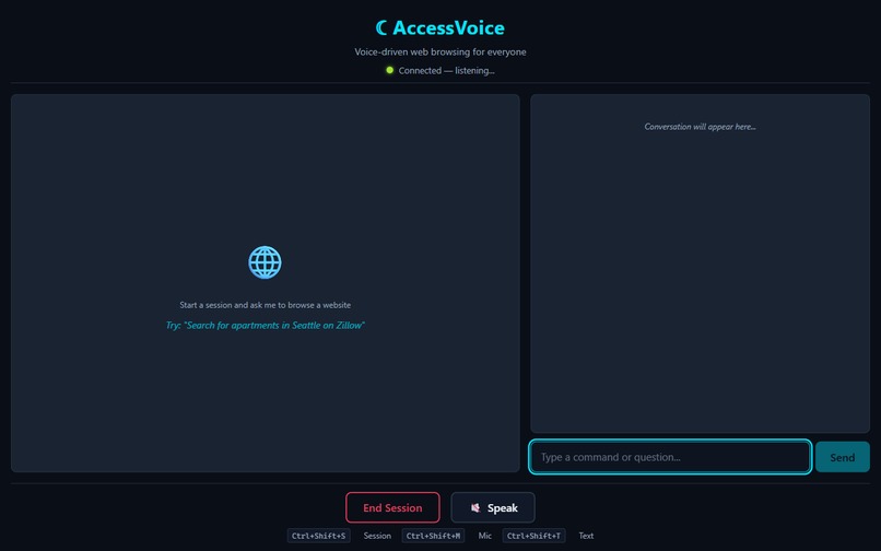 AccessVoice - Voice Driven Browsing – screenshot 7