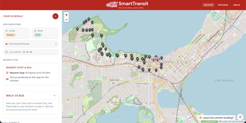 SmartTransit – screenshot 1