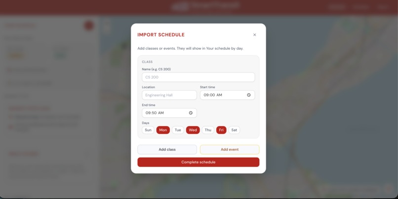 SmartTransit – screenshot 2