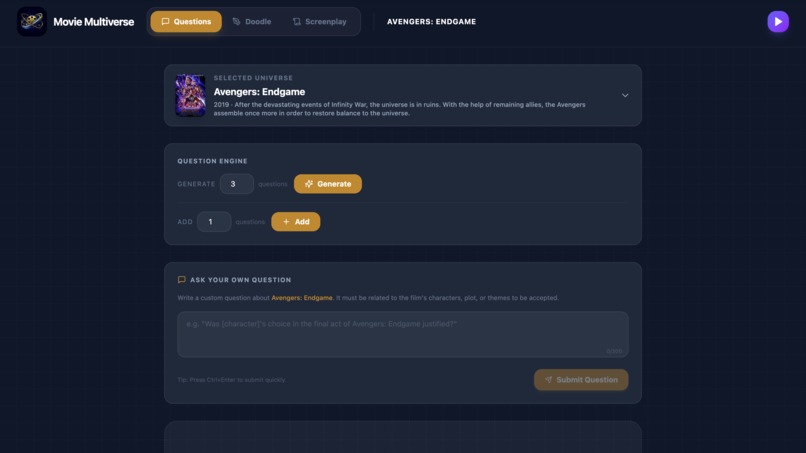 Movie Multiverse – screenshot 1