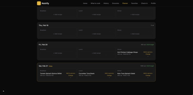 Nutrify – screenshot 5