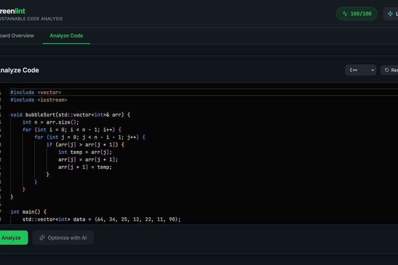 GreenLint – screenshot 4