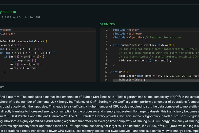 GreenLint – screenshot 5