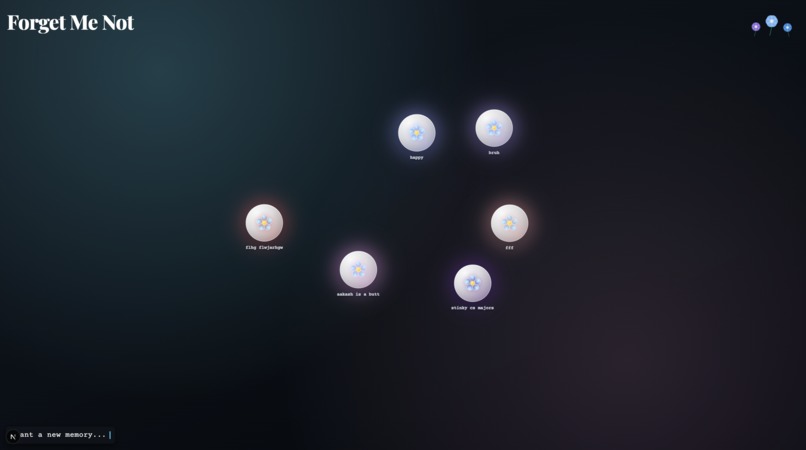 Forget Me Not – screenshot 2