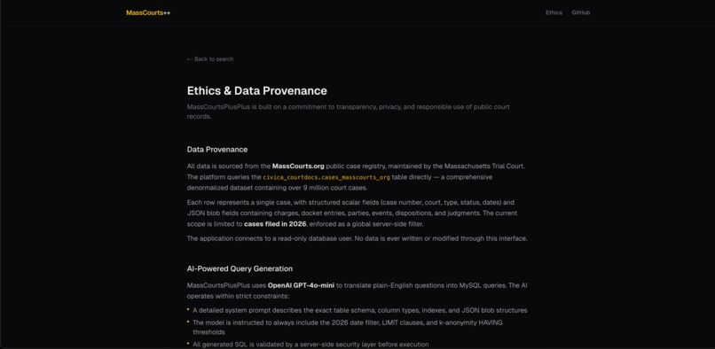 MassCourtsPlusPlus – screenshot 2