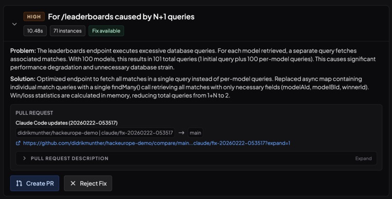 Optimera – screenshot 2