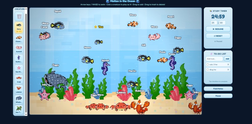 Motion in the Ocean – screenshot 2