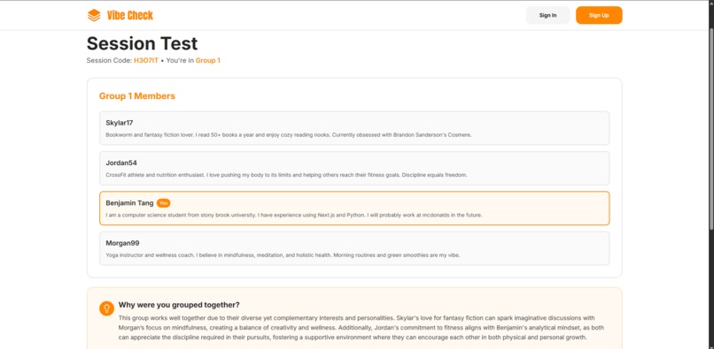 Vibe Check – screenshot 6