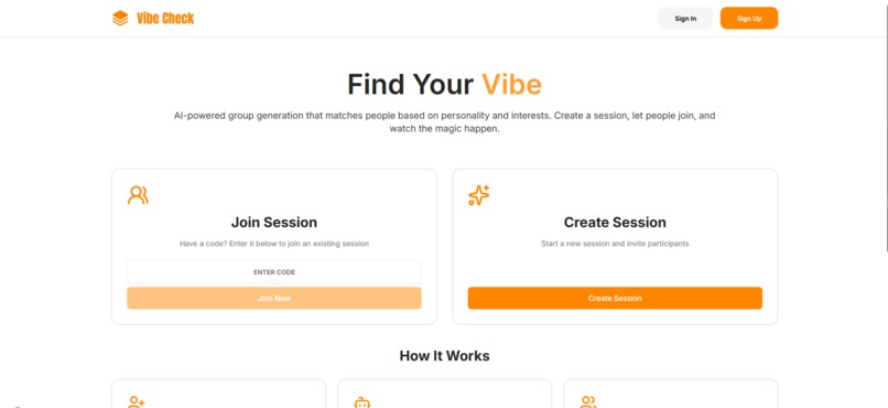 Vibe Check – screenshot 1
