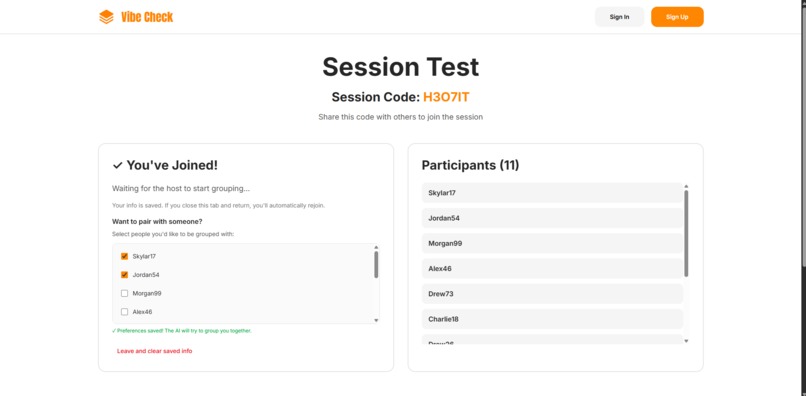 Vibe Check – screenshot 3
