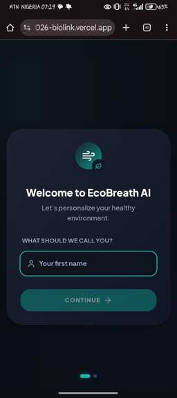 EcoBreathe AI – screenshot 1