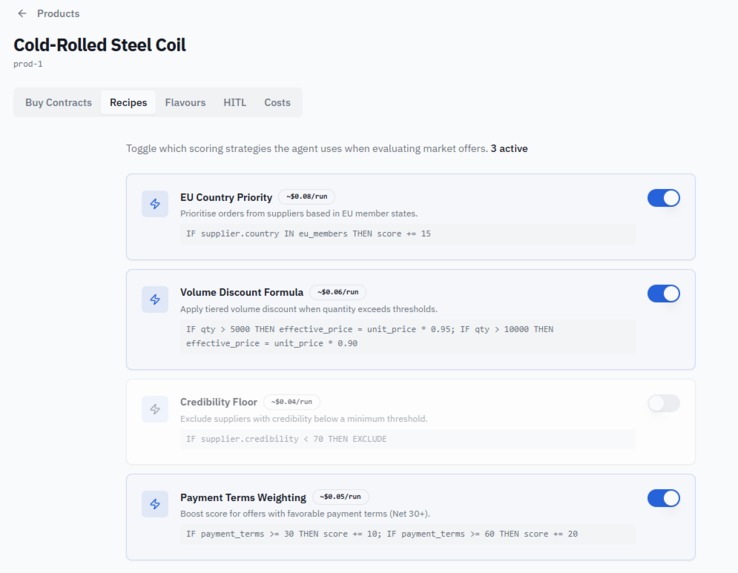 Agentic ERP for Business Supply Chain Optimisation – screenshot 2