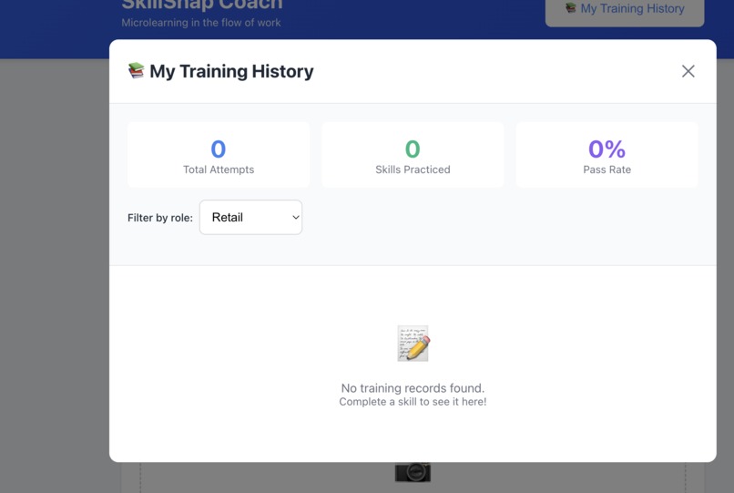 SkillSnap Coach  – screenshot 1