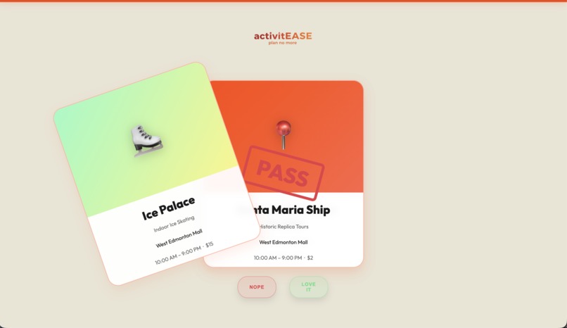 activitEASE – screenshot 6