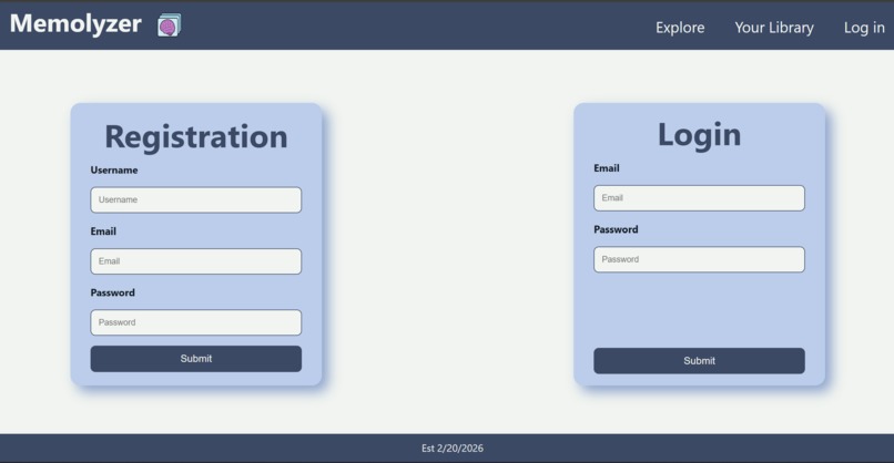 Memolyzer – screenshot 1