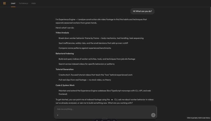 Experience Engine – screenshot 2
